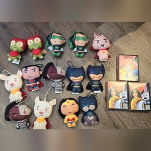 DC Comics Superhero Plush Collection - Blue, Red, Green